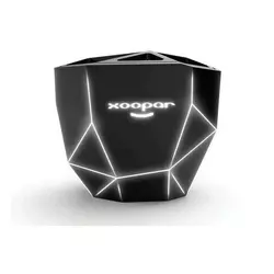 XOOPAR GEO SPEAKER - Bluetooth - Black with White LED