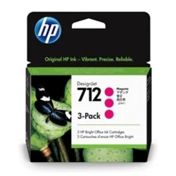 Komplet HP 712/3ED78A - 3 x magenta