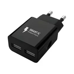 Winner Group - Punjački adapter 2xUSB-A 12W crni