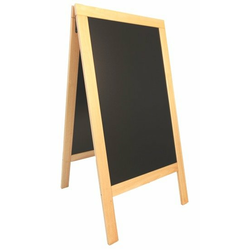 SECURIT ulična črna kredna tabla Securit Sandwich, plain, 70 x 138 cm (SBSB135)