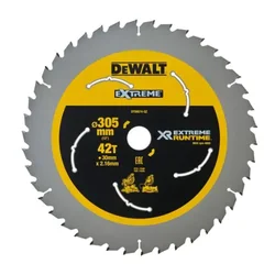 DeWalt DT99574 list za kružnu testeru 305 mm, 42T – za brzo i snažno sečenje drveta