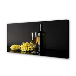 tulup.si Slika na platnu Steklenica vina sadja 140x70 cm