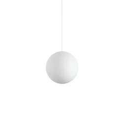 Ideal Lux - Luster na sajli CARTA 1xE27/25W/230V O 30 cm bela