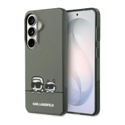 Maska Karl Lagerfeld IML Peekaboo Karl&Choupette MagSafe za Samsung S26/ S941B crna