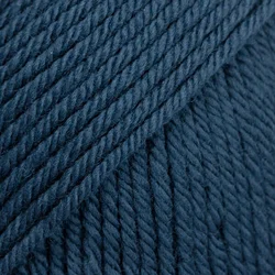 Drops Daisy Uni Colour 19 Navy Blue Pletilna preja