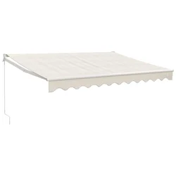 Tenda na uvlačenje krem 3 x 2,5 m od tkanine i aluminija