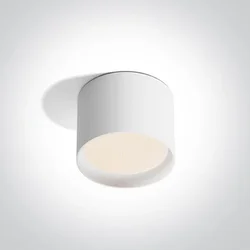 STROPNA SVJETILJKA LED/12W/CCT/1200lm/120°/230V UGR19 fi100×75mm IP44 BIJELA