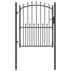 Vidaxl Vrata ograje s bodicami EMMEN 150 x 100 cm