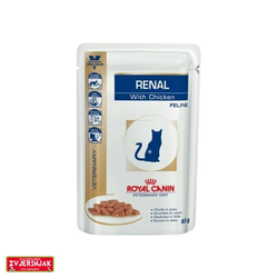 5 KOM PROIZVODA/PAKIRANJA - Royal Canin VD RENAL CAT CHICKEN, 85G