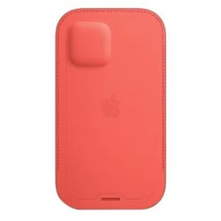 Originalna Apple kožena futrola MagSafe za iPhone 12 Pro Max - Crvena KP28767