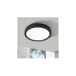 Eglo 78676 - LED stropno svetlo FUEVA LED/17W/230V pr. 21 cm crna