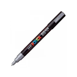 Uni Posca Paint Marker Pen PC-3M - Silver
