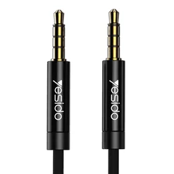 Yesido - audio kabel (YAU15) - priključak 3,5 mm na priključak 3,5 mm, 2 m - crni