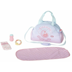 Baby Annabell torba za previjanje, roza/plava