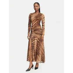 Bardot Cocktail obleka Lea  60243DB2 Rjava Slim Fit