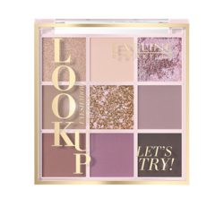 EVELINE - EYESHADOW - LOOK UP 9 COLORS - LETS TRY