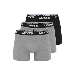 LEVIS  Boksarice pegasto siva/črna/bela