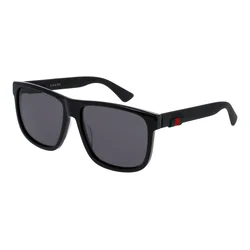 Gucci GG0010S 001 L (58) Črna/Siva