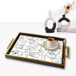 Aberto Design Poslužavnik TPA9809 50 x 29 x 3.5 cm, Šareni
