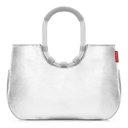 Reisenthel Loopshopper L Silver crackle