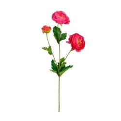 Veštačko cveće ljutić purpurni 66cm edelman