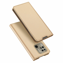Knjigasta futrola DUX DUCIS Skin Pro za Xiaomi Redmi 10C - Zlatna KP26318