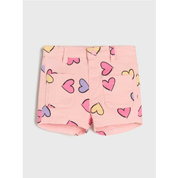 Sinsay - Farmerke šorts - pastelno roze
