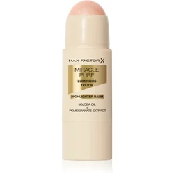 Max Factor Miracle Pure Luminous Touch Highlighter Balm osvetljevalec 6 g Odtenek 10 soft pearl