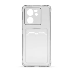 Futrola Clear Wallet za Xiaomi Redmi 13T, Crna