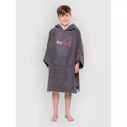 Dryrobe brisača Robe Organic Kids 5-9 Surf Poncho slate