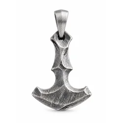 REYTEL Obeski VIKING THOR’S HAMMER srebrna