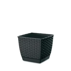 Prosperplast Saksija Ratolla Square K220, Antracit