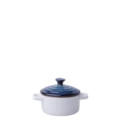 Lonec s pokrovom Flowl Atelier modre barve o10.2 cm - Gaya - 452154