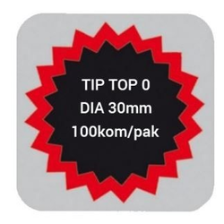 Tip Top lepak za krpljenje 0 30mm 100 kom ( 190615 )