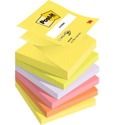 3M Post-it refil Z-Note neon, 76x76mm, 90 listova, 6-pack ( 06PZP10 )