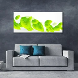 tulup.si Slika na platnu Listi rože narava 140x70 cm