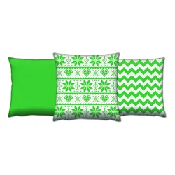 Aberto Design Set 3 jastuka 43x43cm Šareni