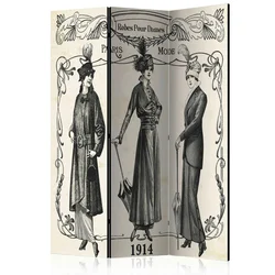 artgeist Paravan Dress 1914, 3-Delni, Akustičen