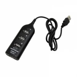 NEW Vozlišče Esperanza EA116 (4x USB 2.0; črne barve)