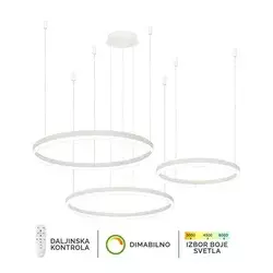 LED viseća lampa F2047-130C WH