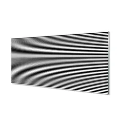 tulup.si Slika na akrilnem steklu Zebra stripes 100x50 cm 2 obešalnika