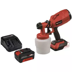 Einhell Aku. Pištolj za farbanje TC-SY 18/60 Li i Power-X-Change 18V 4,0 Ah Starter-Kit