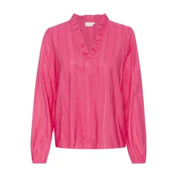 Kaffe Bluza Sanni roza/srebrna