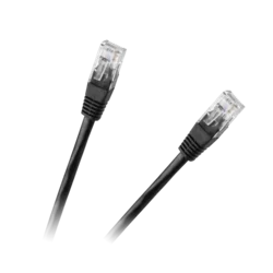 slomart LP Patchcord UTP kabel, 1.5m, črn