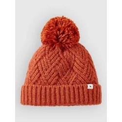 Rip Curl Premium Reg Pom Pom Beanie rust