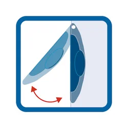 HERLITZ clip mapa, A4, transparentna