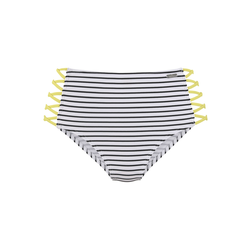 VENICE BEACH Bikini hlačke, črna, bela