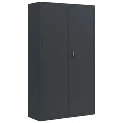 Ormarić za spise antracit 105 x 40 x 180 cm čelični