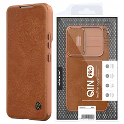 NILLKIN Maska Qin Pro za Samsung S906B Galaxy S22 Plus 5G braon