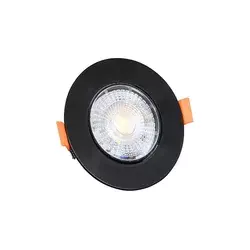 Ecolite LED-YL201/7W/CCT/CR - LED ugradna svetiljka ZITA LED/3/5/7W/230V crna